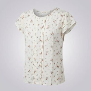 Blusa Formal de Manga Corta