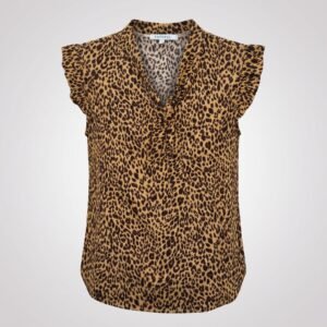 Blusa Formal de Manga Corta