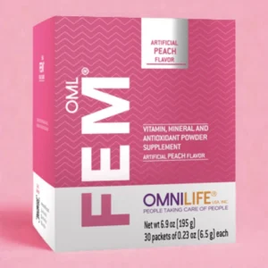 Fem Plus Omnilife – Suplemento de Bienestar Hormonal para la Mujer - Sabor Durazno