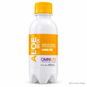 Aloe Beta® Omnilife 200 mL – Bebida con Vitamina E Sabor Piña