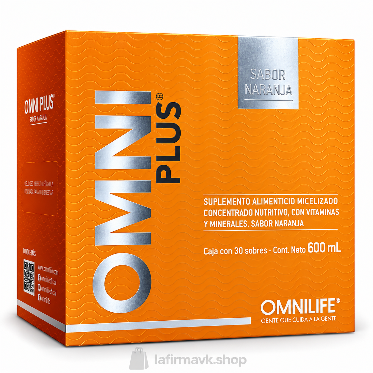Omniplus® Omnilife — Concentrado Nutritivo con Vitaminas y Minerales | Sabor Naranja