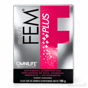 Fem Plus® Omnilife — Suplemento Alimenticio Sabor Durazno | 30 Sobres