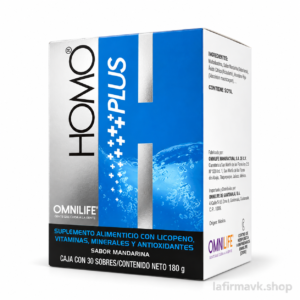 Homo Plus® Omnilife — Suplemento Alimenticio sabor Mandarina | 30 sobres