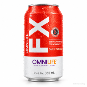OMNILIFE FX Manzana — Bebida Carbonatada 355 mL